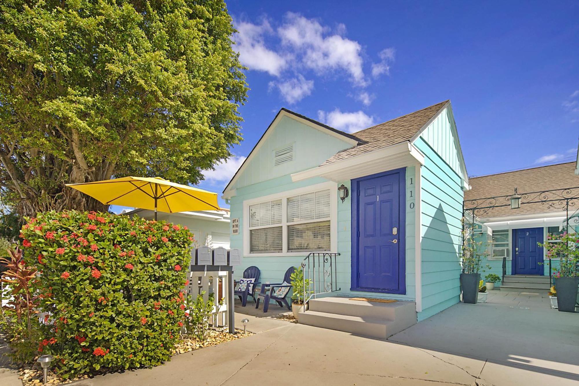 Steps To Beach & Downtown! Cozy Beach Bungalow #1 Lake Worth Beach Bagian luar foto